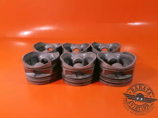 Piston - Kit 6 Units - Removed From Engine Tsio 520     P/N1: Aec648044