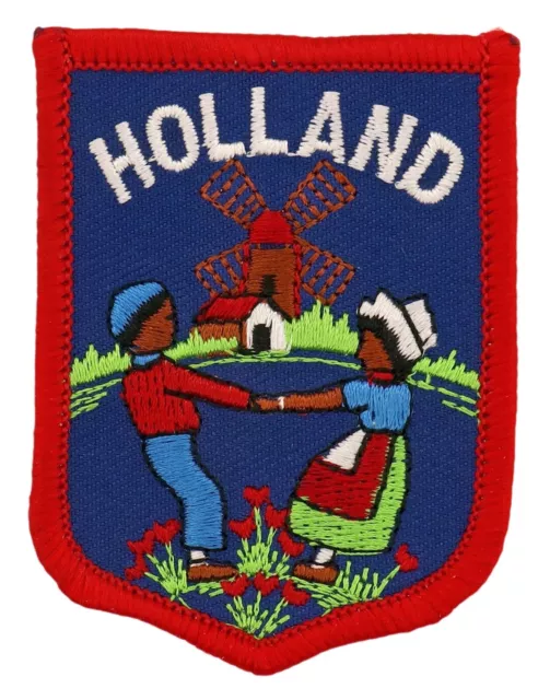 Ecusson brodé (patch/embroidered crest) thermocollant ♦ Pays-Bas - Holland