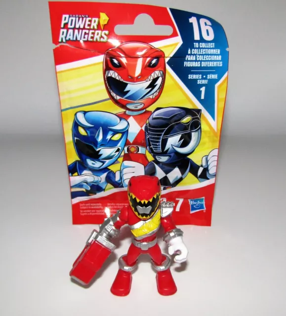 Hasbro Power Rangers Series 1 Playskool Heroes Figure Dino Charge Red Ranger New