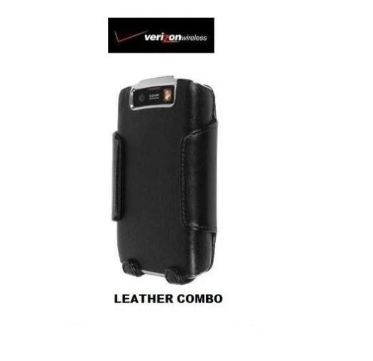 Leather Holster Shell Combo For Blackberry Storm2 9550