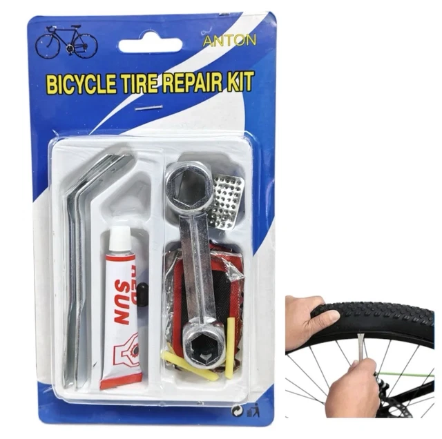 Set de réparation pour vélo avec 5 rustines