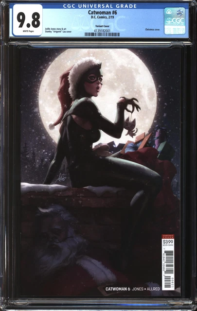 Catwoman (2018) # 6 Stanley "Artgerm" Lau Variant CGC 9.8 NM/MT