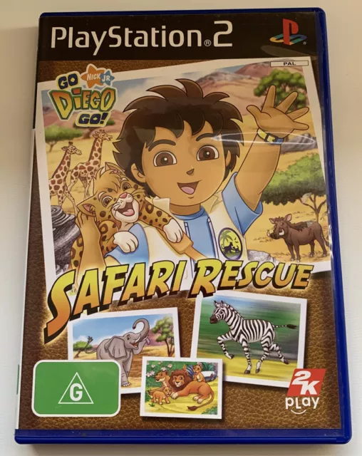 Go Diego Go! - Great Dinosaur Rescue - Sony Playstation 2 PS2