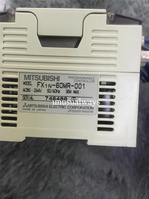 1PCS USED Mitsubishi PLC FX1N-60MR-001 Tested