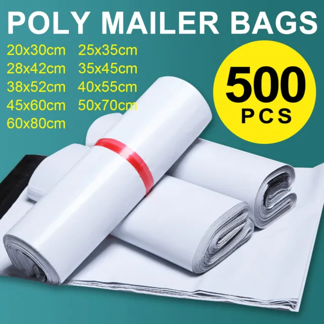 Poly Mailer Bags Mailing Satchel Plastic Courier Self Sealing Packing Shipping