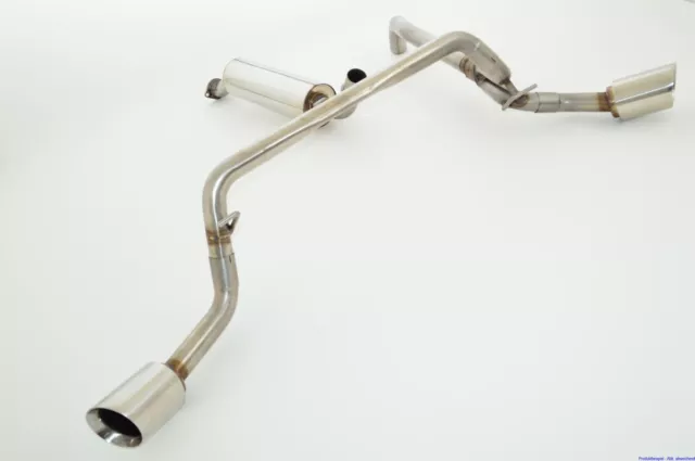 FMS Gruppe A Sidepipe Duplex-Anlage V2A Ford Ranger (2AB, ab 12) 3.2l TDCI 147kW