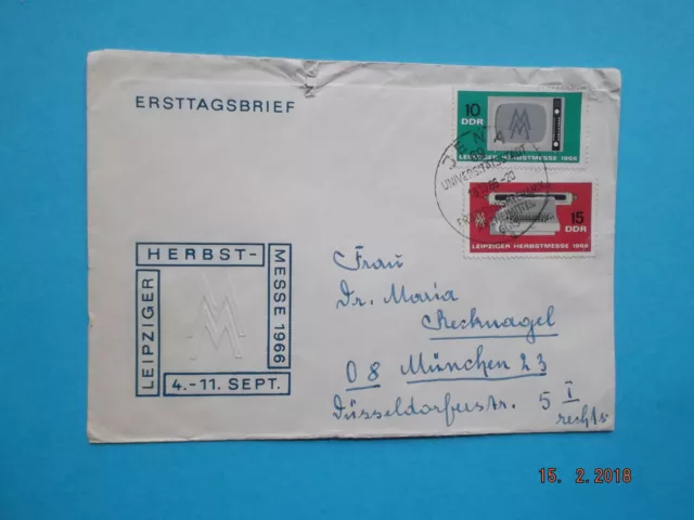 Ersttagsbrief DDR