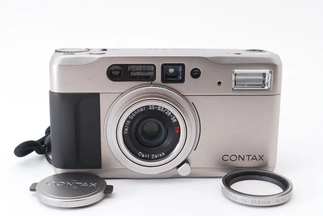 "Near MINT" Contax TVS Point & Shoot 35mm Film Camera From JAPAN #2023-35
