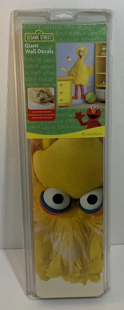SESAME STREET BIG Bird Peel & Stick Giant Wall Decals $30.00 - PicClick CA