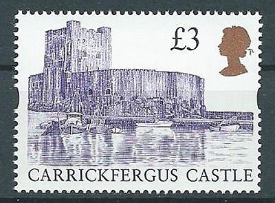 1997 GRAN BRETAGNA CASTELLI 3 £ UNIFICATO 1975 MNH ** GB001-50 