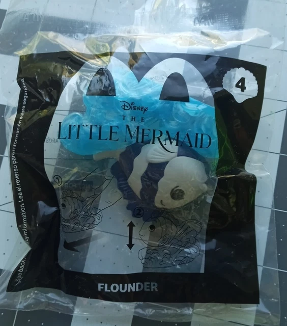 2023 LITTLE MERMAID McDonalds Happy Meal Toy Disney SEALED New 4