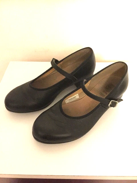 Chaussures de Danse Claquettes Noires "BLOCH "TECHNO TAP – Taille 5 (35)