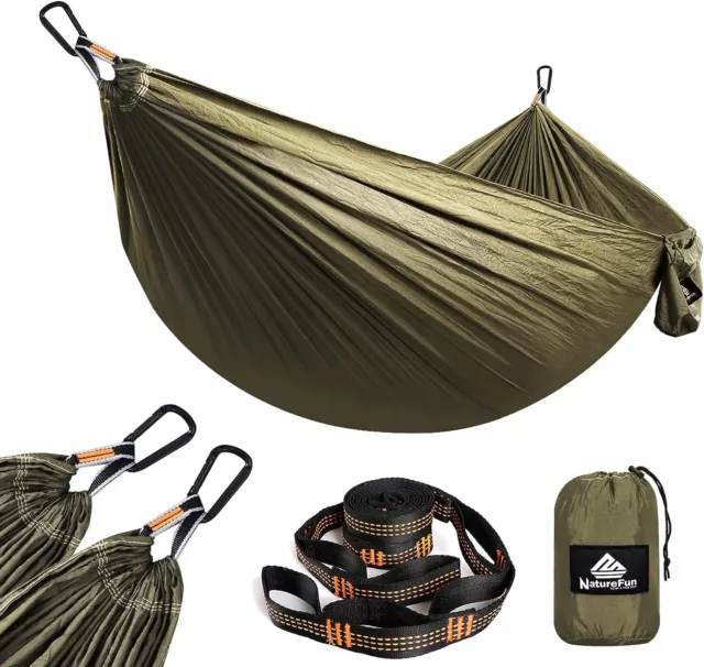 Ultra-Light Outdoor Travel Double Person Camping Hammock With Mosquito Net
