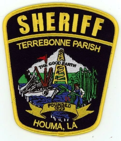 Louisiana Terrebonne Parish Sheriff Nice Shoulder Patch Police