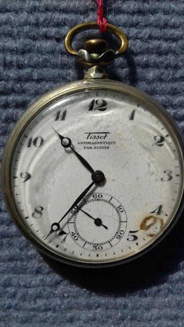 MONTRE GOUSSET TISSOT en argentan Fabrication SUISSE EUR 25 00