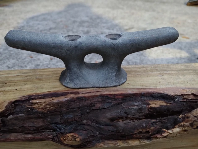 Cleat Wilcox Cast Iron Boat Dock 10 inch sold as a pair