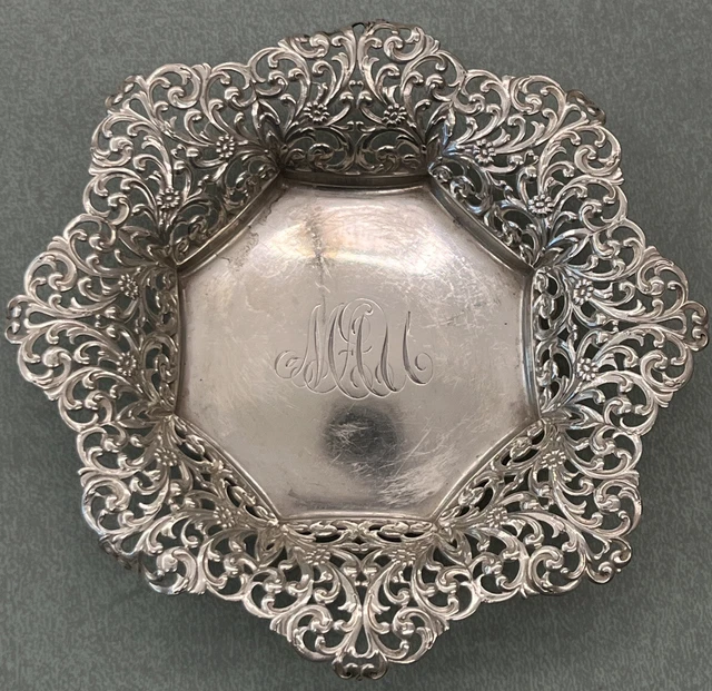 1905-1924 Whiting Mfg Gorham 3 Ounce .925 Silver Fine Serving/Candy Tray