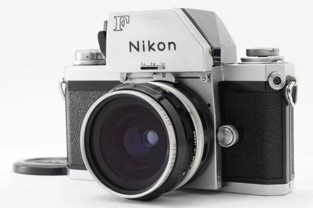 [Excellent+5]Nikon F Photomic FTN Silver 35mm nikkor h 1:2 50mm From JAPAN