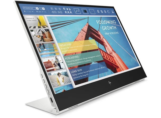 HP E14 G4 tragbarer USB Monitor 35,56cm (14 Zoll) (Full HD, IPS, 5ms, 60Hz)