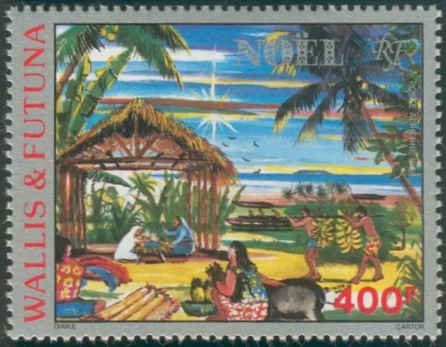 Wallis & Futuna #YTPA164 MNH 1988 Christmas Nativity [C161 Mi561]