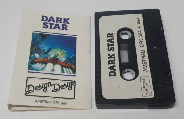 Amstrad CPC 464 game Dark Star by Design Design