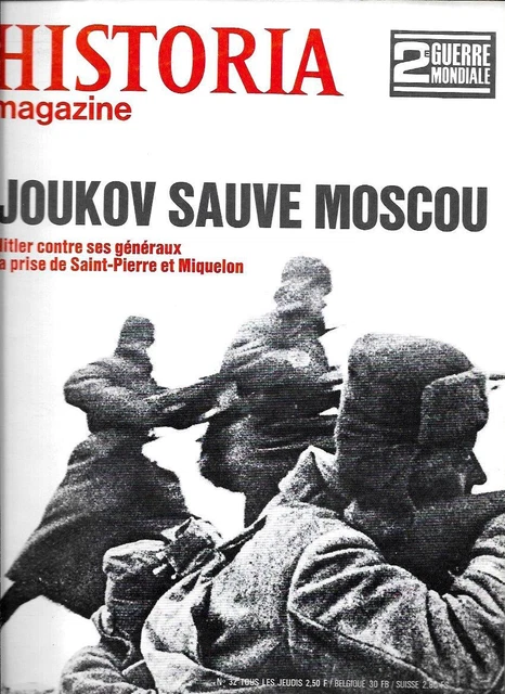 Magazine n° 32 HISTORIA Spécial 2e GUERRE MONDIALE-Jules TALLANDIER 06/1968