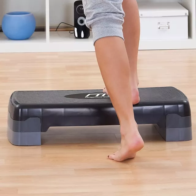 Aerobic Gym Fitness Workout Exercise 2 Block Bench Step