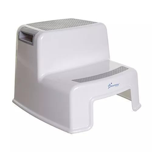 Dreambaby 2-Up Step Stool Grey & White F687