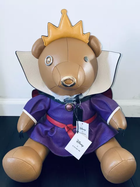 Coach x Disney Villains Evil Queen Collectible Bear Plush New