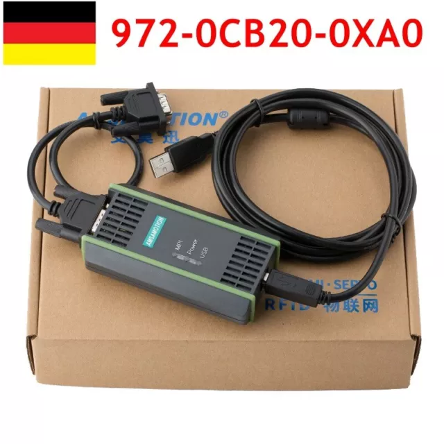SPS-Kabel,USB zu PPI,MPI,840D,CNC-System,6ES7 972-0CB20-0XA0 für Siemens S7-300