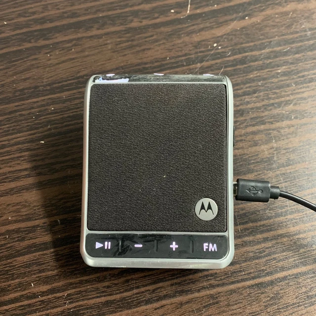 Motorola Roadster TZ700 Portable Bluetooth Speakerphone - WORKS! - no charger