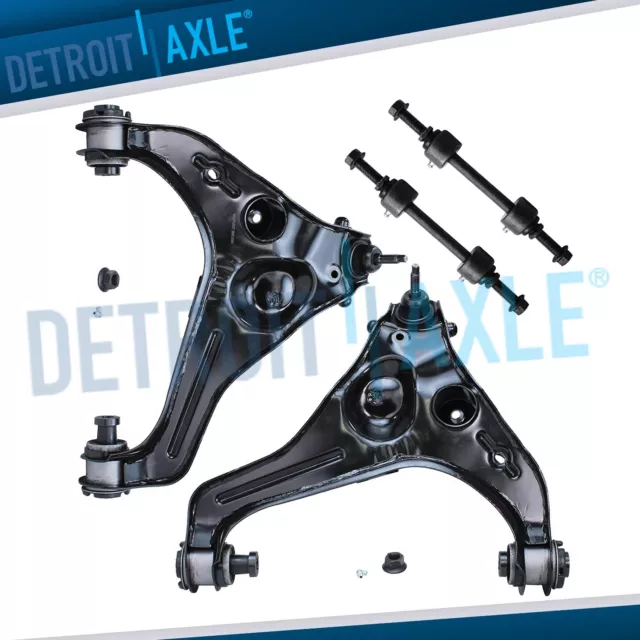 2009 2010 2011 2012 2013 Ford F-150 4WD Front Lower Control Arms Sway Bar Links