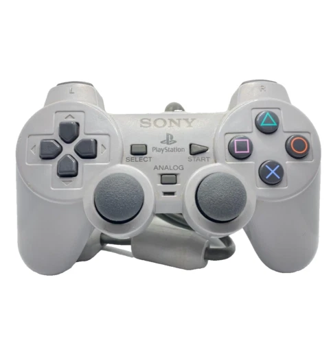 MANETTE PS1 OFFICIELLE Dualshock Controller PsOne Joypad Playstation 1 manette-ps1-officielle-dualshock-controller-psone-joypad-playstation-1