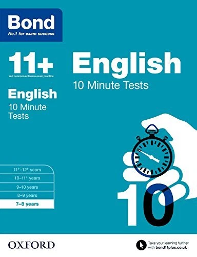 Bond 11+: Englisch: 10 Minuten Tests: 7-8 Jahre von Sarah Lindsay 9780192740519