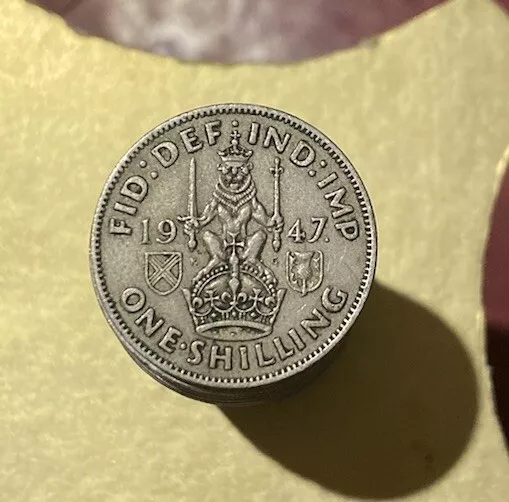 One Shilling Coins