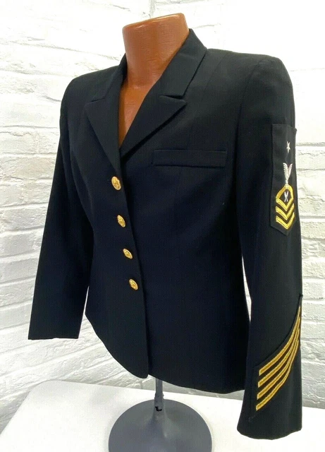 US NAVY FORMAL Dinner Dress Blue Uniform Jacket Tunic Yeoman Chief YNC  $35.95 - PicClick