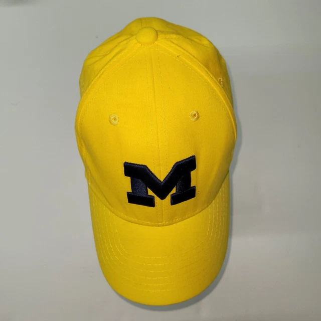 Michigan Wolverine Mens Ballcap Yellow One Size