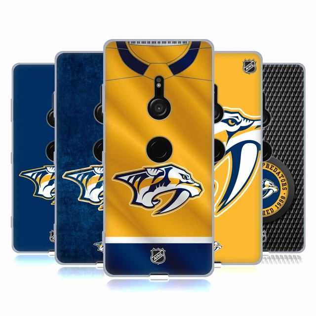 Custodia In Gel Morbido Ufficiale Nhl Nashville Predators Per Telefoni Sony 1