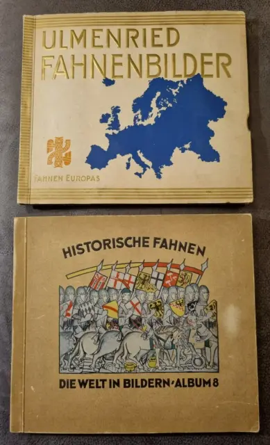 Fahnenbilder Historische Fahnen Zigarettenbilder 20er/30er Jahre  KOMPLETT   TOP