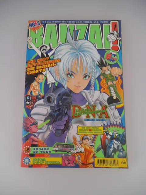 Banzai Comic Manga Magazine No. 3 Carlsen (1998)