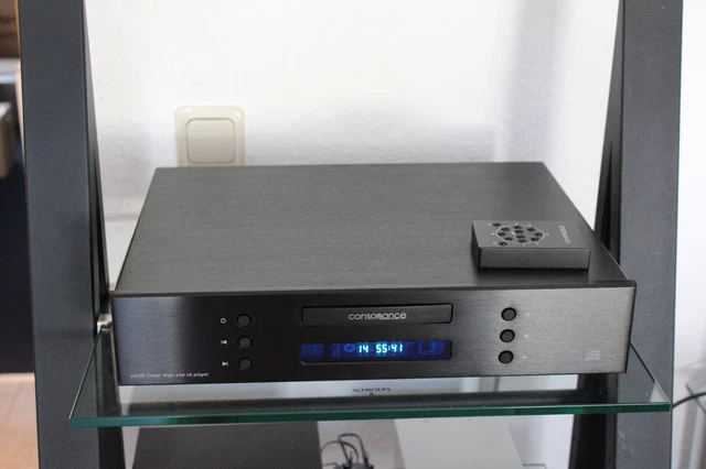 LECTEUR CD LINÉAIRE haut de gamme Opera Consonance CD-120 en noir