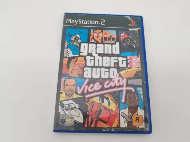 GTA Vice City PS2 Grand Theft Auto Sony Playstation 2 PAL Italiano