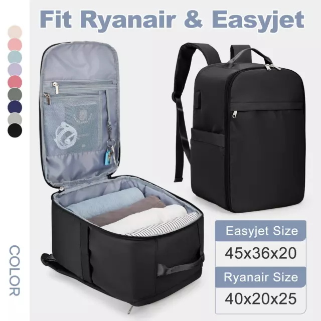 Women/Men Backpack  Hand Luggage Travel Backpack Easyjet Cabin Bag For Laptop