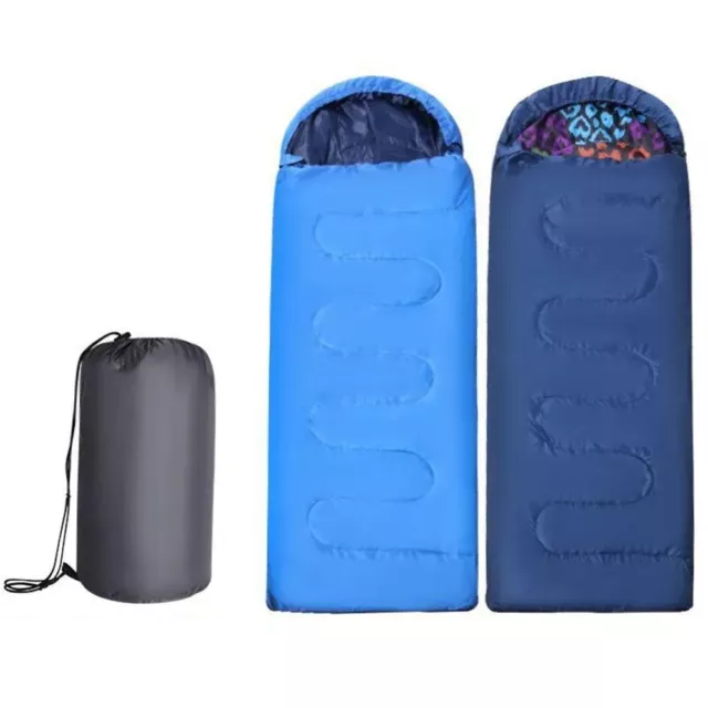 Envelope Sleeping Bag Hooded Single Sleeping Bags  Men Women