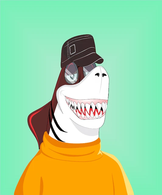 Laughing Shark # 1067 - Limited Edition,  Only 1,111 available! RARE!