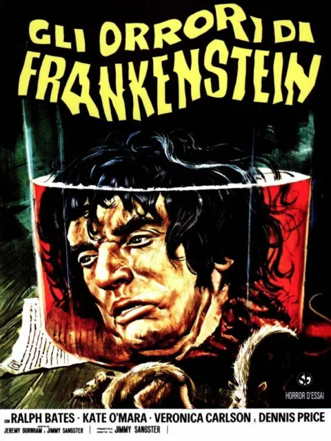 The Horror of Frankenstein (Orrori Di Frankenstein) - DVD - Ralph Bates..