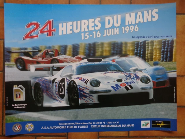Tôle Métal Affiches | 24H Du Mans Couleur 1963