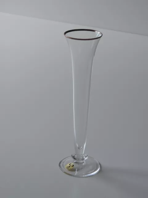 Peill Air Orchideen Vase Jubiläumsserie Glas Mundgeblasen