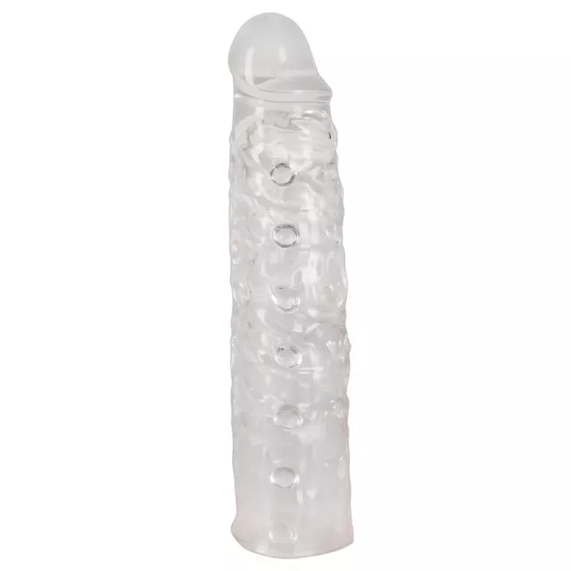 You2Toys Xtension Sleeve Penis Hülle Verlängerung Potenzhilfe transparent 22 cm