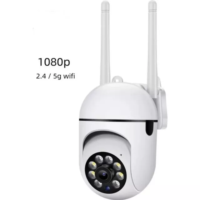 Caméra de Surveillance WiFi Extérieur PRUMYA HD 1080P 2.4 + 5g wifi ，Zoom 4x